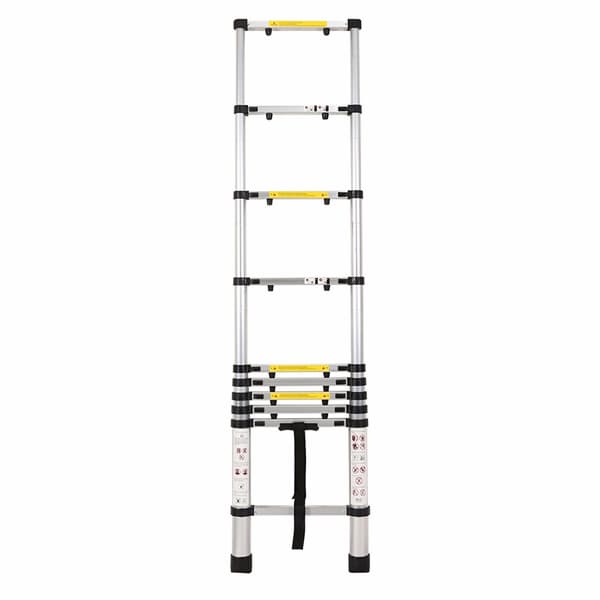 2_9m Aluminum Telescopic Ladder With Finger Gap
